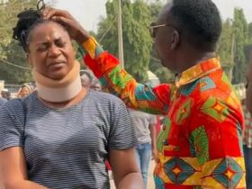 #NigeriaDecides2023: Paul Enenche heals voter at polling unit