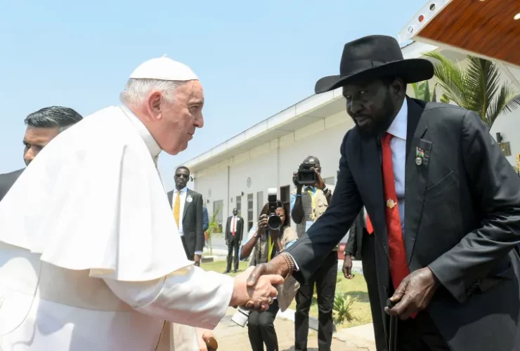 Pope Francis ends Sudan visit with peace charge