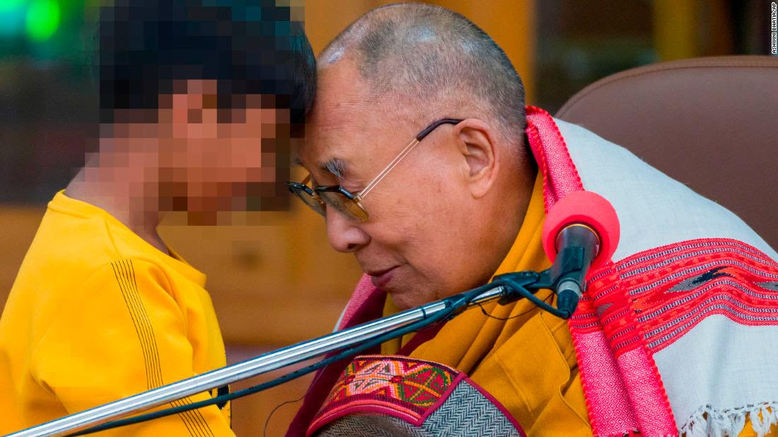 Dalai Lama apologizes after asking child to 'suck my tongue'